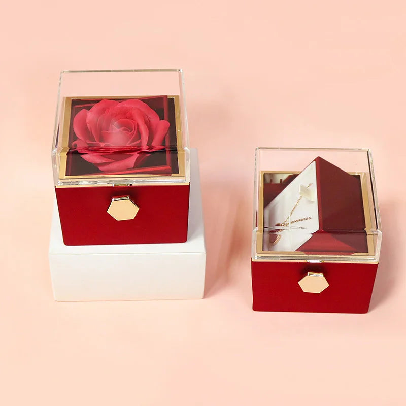 Coffret cadeau Rose rotative